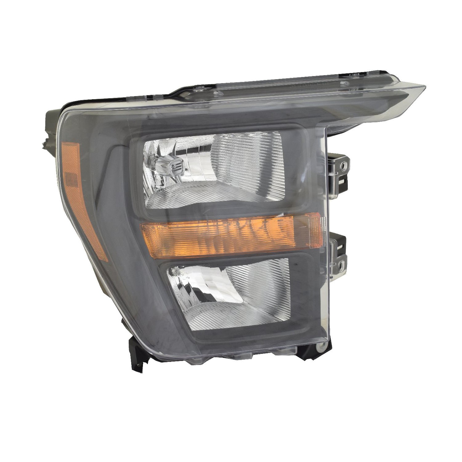 Headlight Assembly Composite Right Halogen CAPA for Ford F-150 Police Responder XL XLT 2021–2023