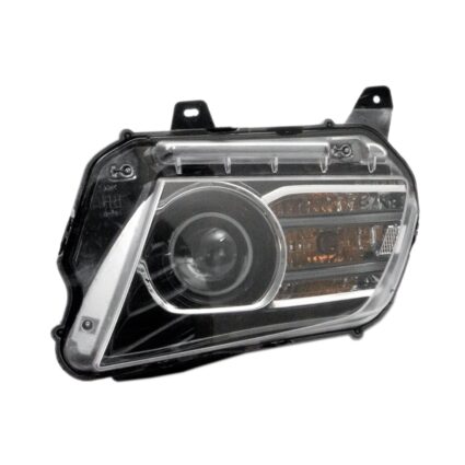 Headlight Lens Housing Right Xenon CAPA for Ford Mustang 2013–2014