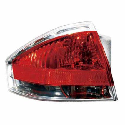 Tail Light Assembly Left From 7-17-08 CAPA for Ford Focus Sedan 2008–2011