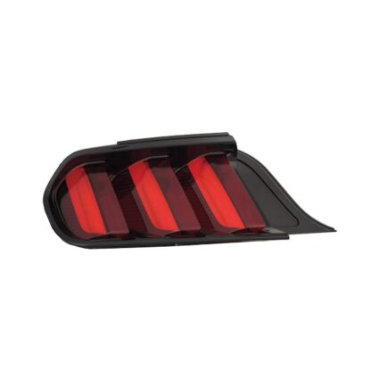 Tail Light Assembly Left w/Black Accent Pkg CAPA for Ford Mustang Convertible Coupe 2016–2017