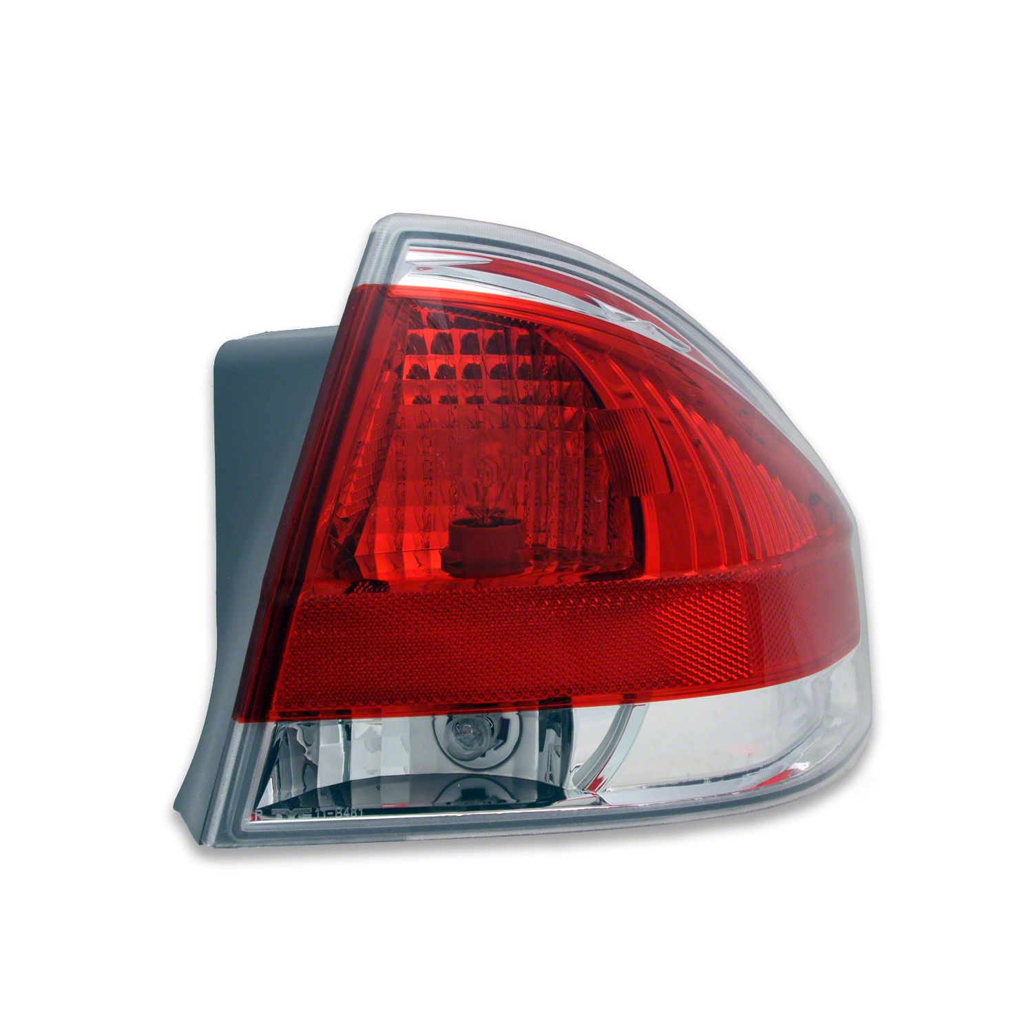 Tail Light Assembly Right From 7-17-08 CAPA for Ford Focus Sedan 2008–2011