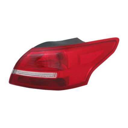 Tail Light Assembly Right Outer CAPA for Ford Focus Sedan 2015–2018