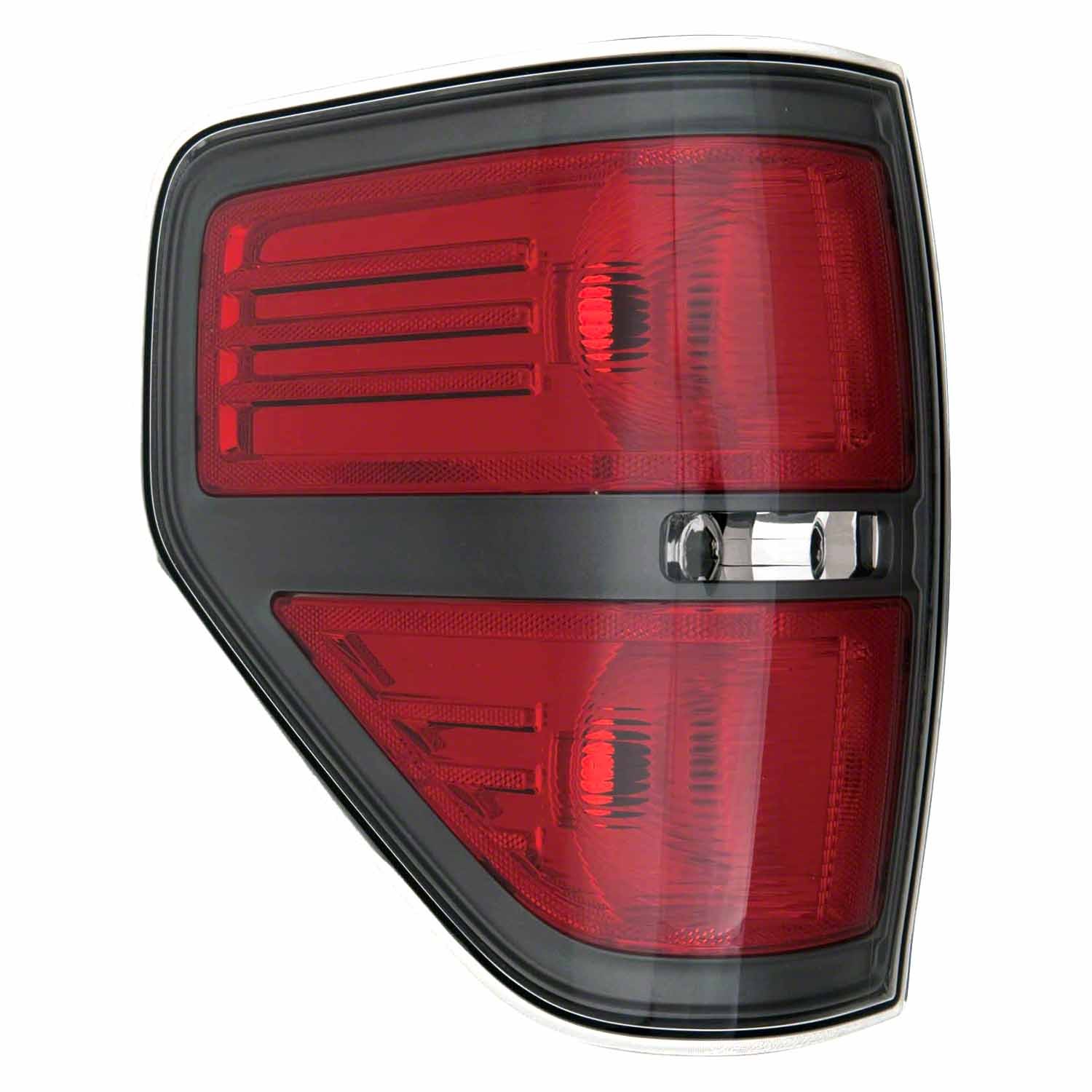 Tail Light Housing Left Gray Accent Includes Lens for Ford F-150 FX2 2010–2014