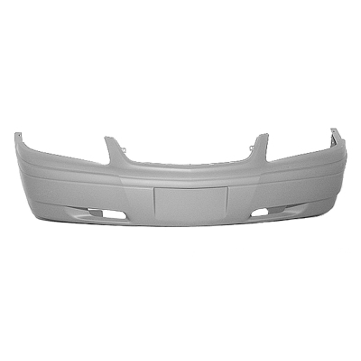 Bumper Cover Front w/Body Side Molding w/o Appearance Package Primed for Chevrolet Impala Base 2000–2005