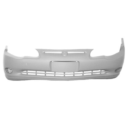 Bumper Cover Front w/o Sport Primed for Chevrolet Monte Carlo LS SS SS 35th Anniversary Edition SS Dale Earnhardt Signature Edition SS High Sport SS Pace Car LS Sport LS Competition 2000–2005