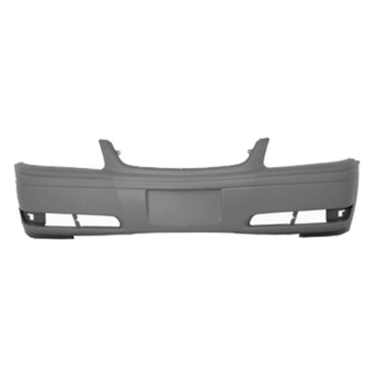 Bumper Cover Front w/o Appearance Pkg w/Textured Molding Primed for Chevrolet Impala LS LS Sport 2001–2005
