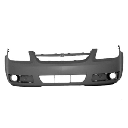 Bumper Cover Front LT w/Fog Lamps w/o Luxury Pkg Primed CAPA for Chevrolet Cobalt LT 2005–2008