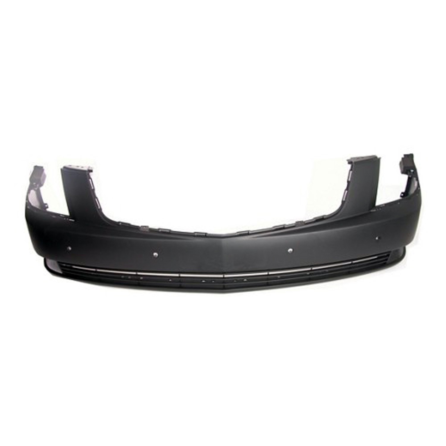Bumper Cover Front w/Object Sensors Primed CAPA for Cadillac DTS 2006–2011