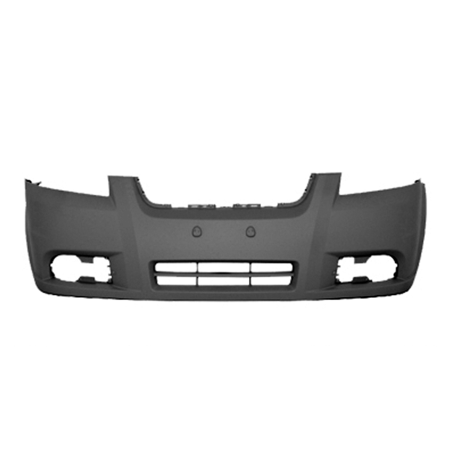 Bumper Cover Front Primed CAPA for Chevrolet Aveo Pontiac G3 Wave