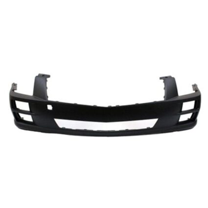 Bumper Cover Front w/o Headlamp Washers Primed CAPA for Cadillac STS Platinum Base 2008–2011