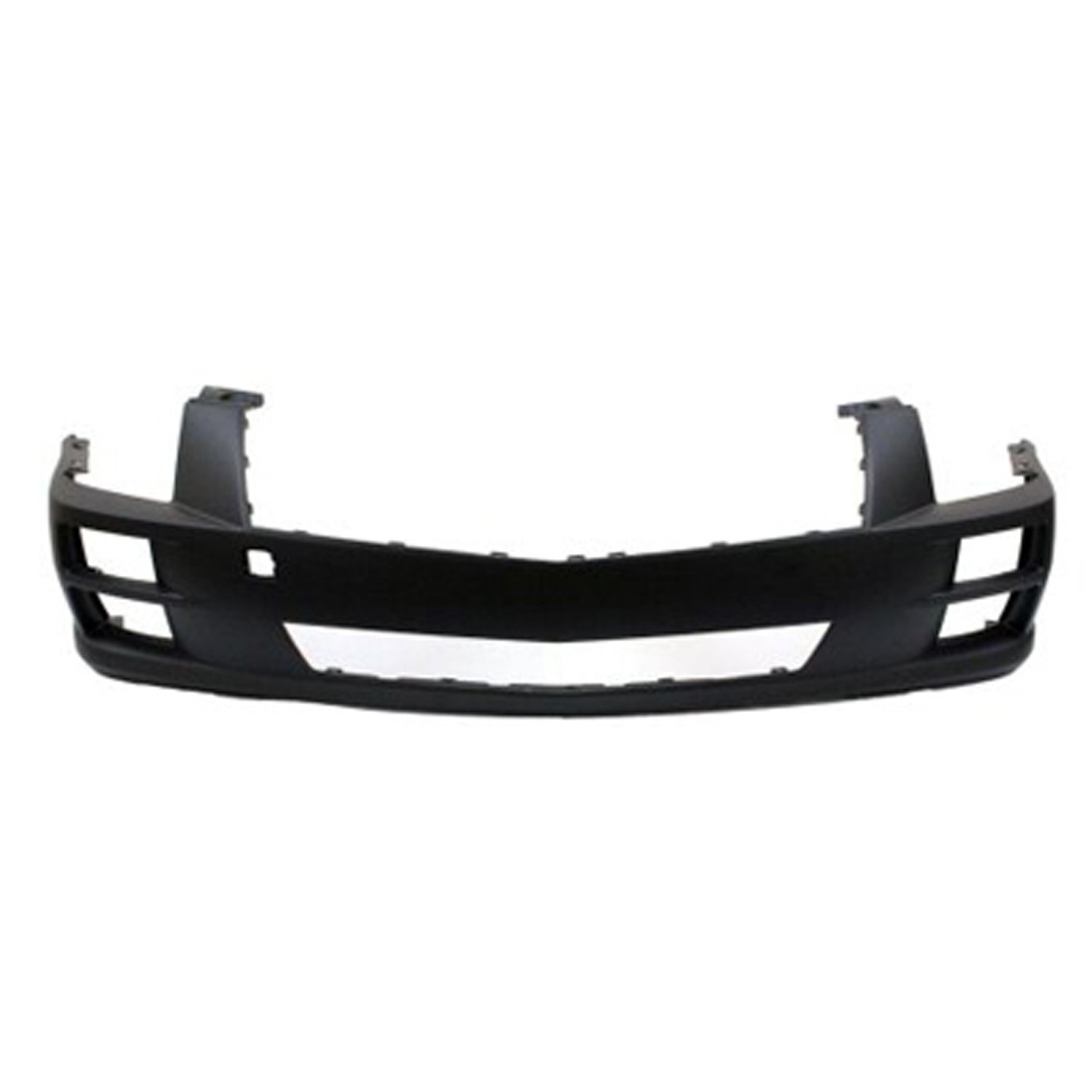 Bumper Cover Front w/o Headlamp Washers Primed CAPA for Cadillac STS Platinum Base 2008–2011