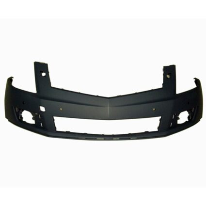 Bumper Cover Front w/Headlamp Washer w/Front Parking Aid Primed CAPA for Cadillac SRX 2010–2012