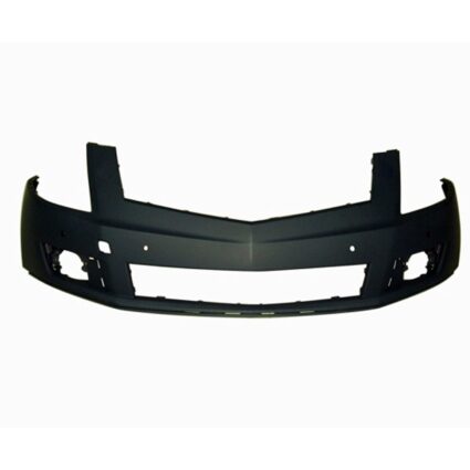 Bumper Cover Front w/o Headlamp Washer w/Front Parking Aid Primed CAPA for Cadillac SRX 2010–2012