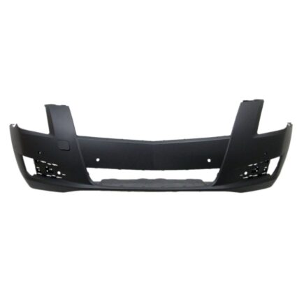 Bumper Cover Front w/Collision w/o Steering Aid w/o Parallel Park Assist w/DRL w/PDC Primed CAPA for Cadillac XTS 2013