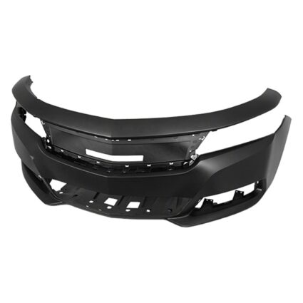 Bumper Cover Front w/o Adaptive Cruise Ctrl w/Active Grille Shutter Primed for Chevrolet Impala LT LTZ LS 2014–2019