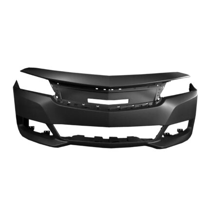 Bumper Cover Front w/o Adaptive Cruise Ctrl w/Active Grille Shutter Primed CAPA for Chevrolet Impala LT LTZ LS 2014–2019