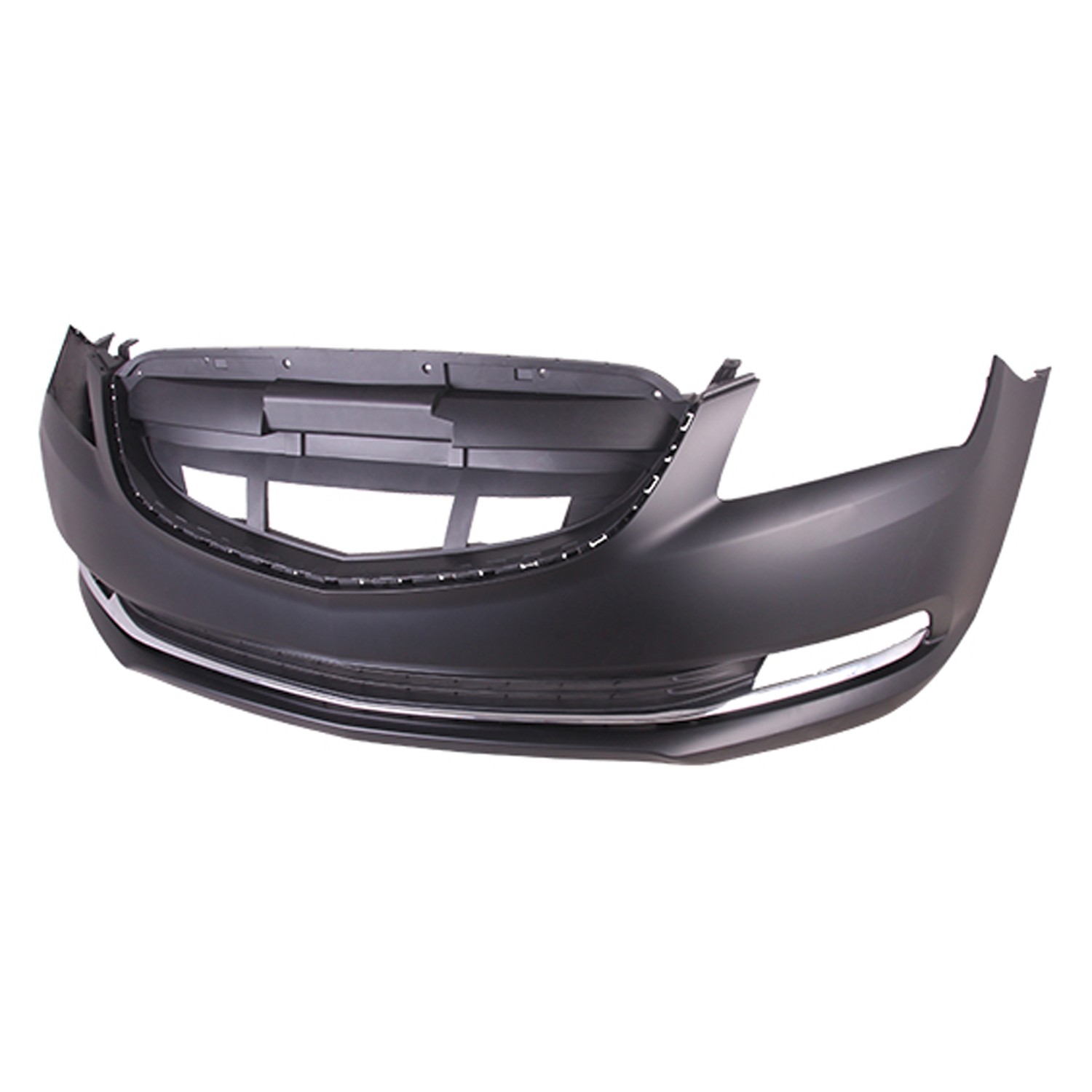 Bumper Cover Front w/o Adaptive Cruise Control Primed CAPA for Buick LaCrosse 2014–2016