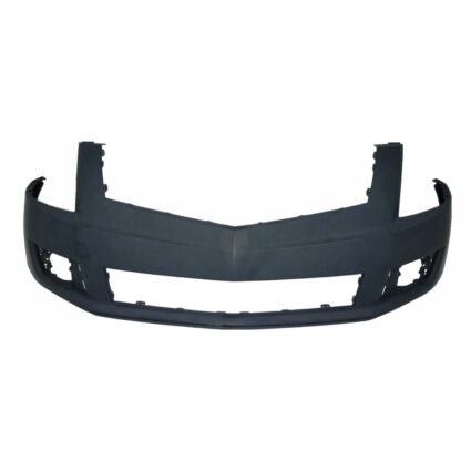 Bumper Cover Front w/o Headlamp Washers w/o Object Sensors w/o Pre-Collision System Primed for Cadillac SRX 2013–2016