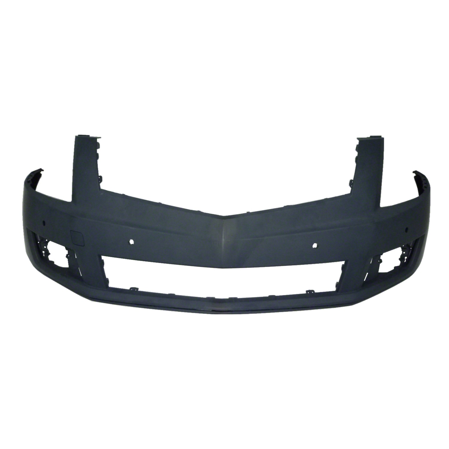 Bumper Cover Front w/o Headlamp Washers w/Object Sensors w/o Pre-Collision System Primed for Cadillac SRX 2013–2016