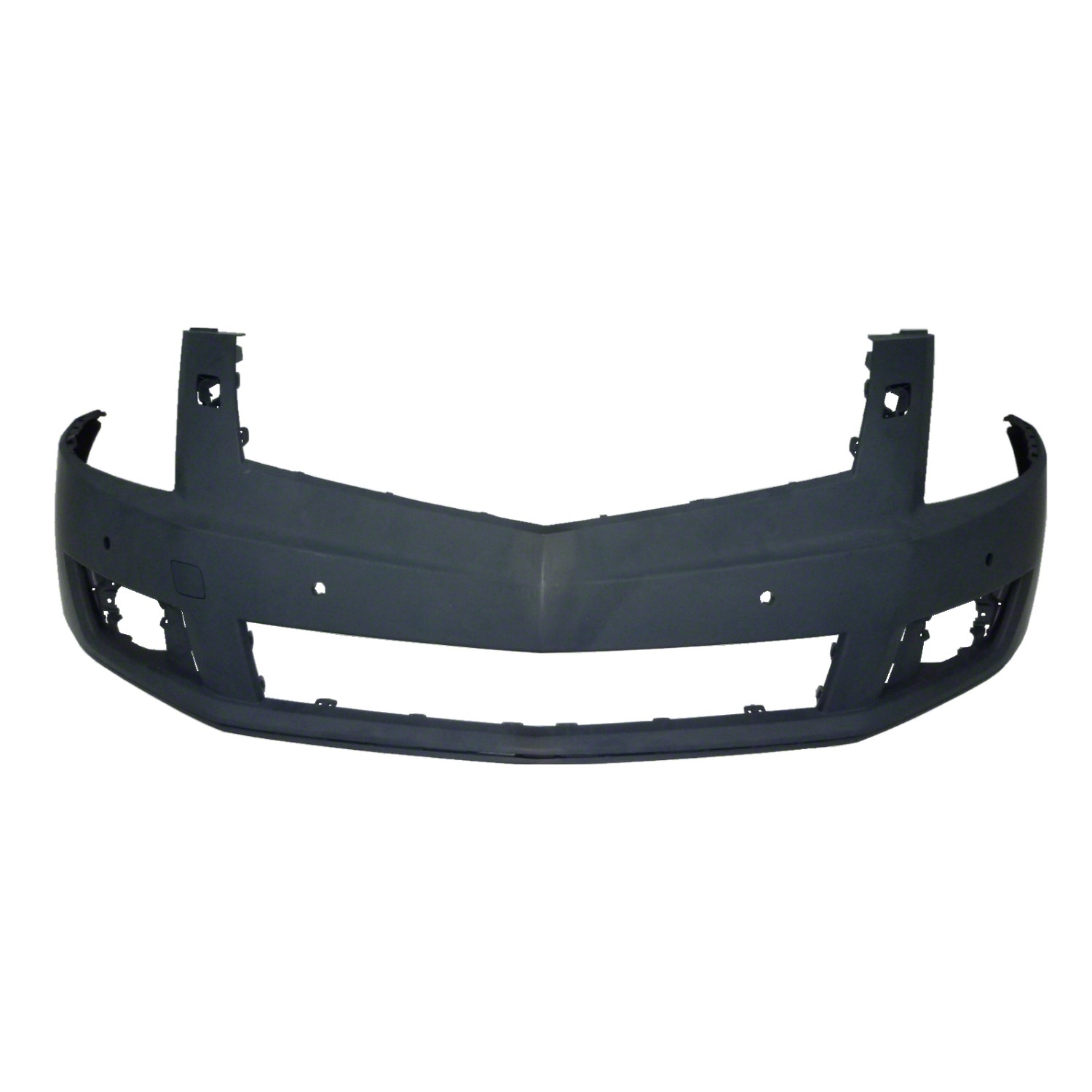 Bumper Cover Front w/Headlamp Washers w/Object Sensors w/o Pre-Collision System Primed for Cadillac SRX 2013–2016