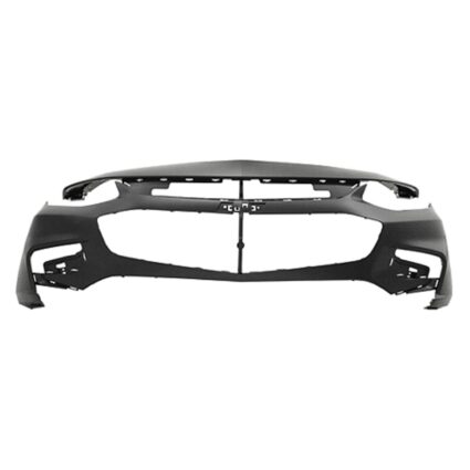 Bumper Cover Front w/LED DRL w/o Park Assist w/o Parallel Park Assist Primed CAPA for Chevrolet Malibu Premier LT Hybrid 2016–2018