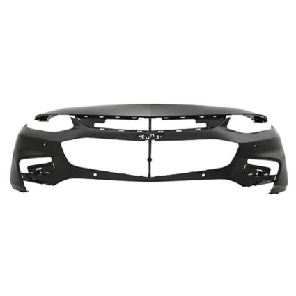 Bumper Cover Front w/LED DRL w/Park Assist w/o Parallel Park Assist Primed CAPA for Chevrolet Malibu Premier LT Hybrid 2016–2018