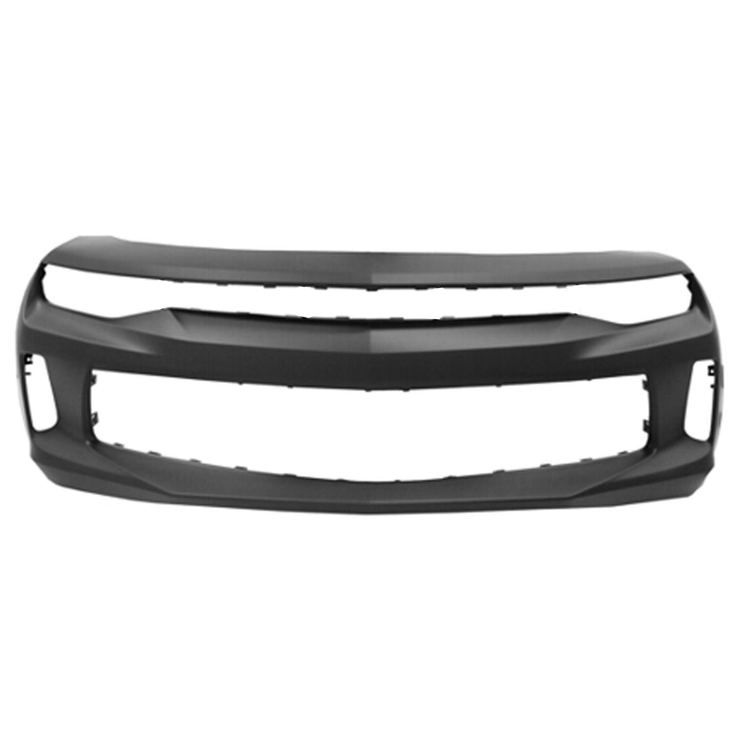 Bumper Cover Front w/o 1LE Performance Pkg Primed CAPA for Chevrolet Camaro LT LS 2016–2018