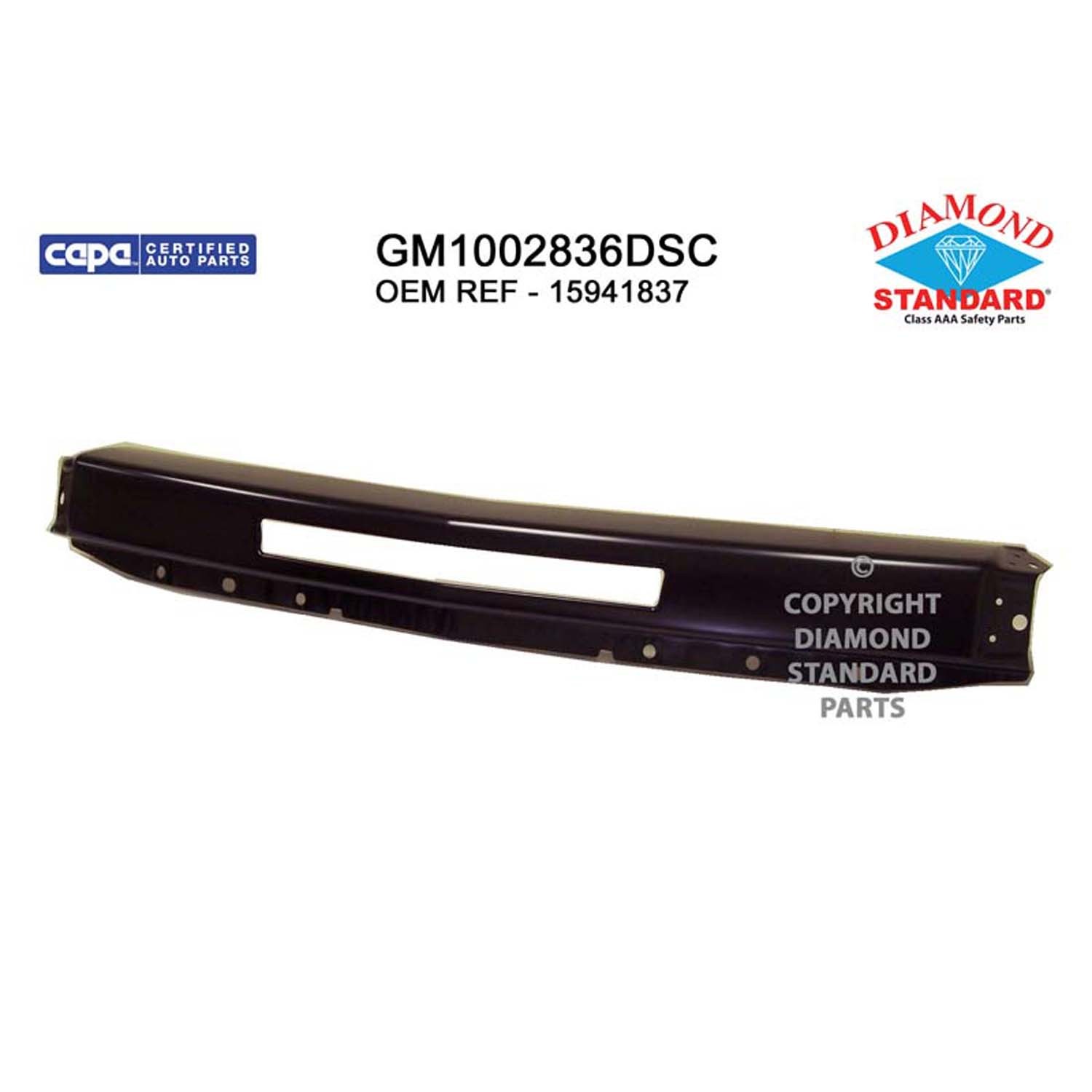 Bumper Face Bar Front CAPA for Chevrolet Silverado 1500 Hybrid Base LS LT WT LTZ XFE 2009–2013