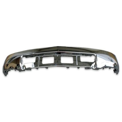 Bumper Face Bar Front w/o Fog Lamps w/o Parking Aid Sensors Chrome for Chevrolet Silverado 1500 2014–2015