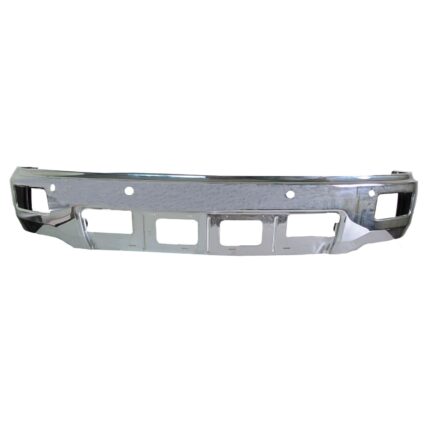 Bumper Face Bar Front w/Fog Lamps w/Parking Aid Sensors Chrome for Chevrolet Silverado 1500 2014–2015