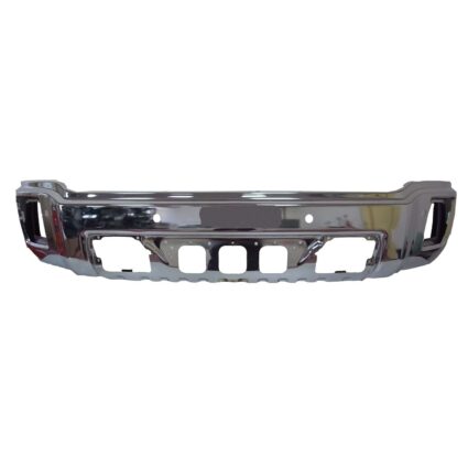 Bumper Face Bar Front w/Park Assist Chrome for GMC Sierra 1500 2014–2015
