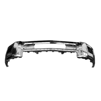 Bumper Face Bar Front w/Fog Lamps w/o Parking Aid Sensors Chrome for Chevrolet Silverado 2500 HD 2015–2019