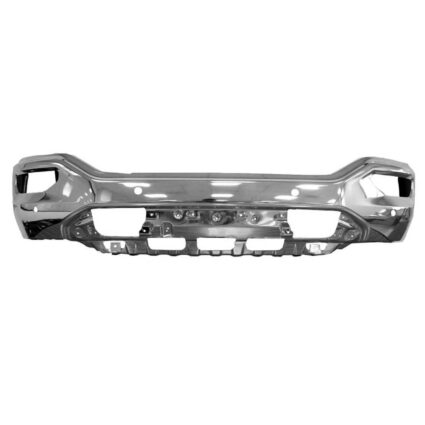 Bumper Face Bar Front w/Park Assist Chrome for GMC Sierra 1500 SLT 2016–2019