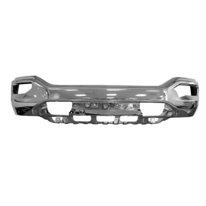 Bumper Face Bar Front w/o Park Assist Chrome for GMC Sierra 1500 SLT 2016–2019