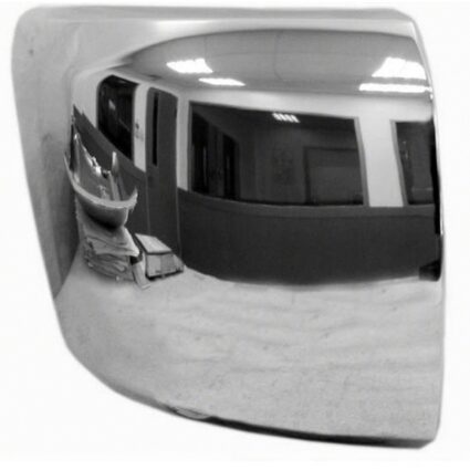Bumper Extension Front Right Outer w/o Fog Lamps Chrome CAPA for Chevrolet Silverado 1500 2012–2013