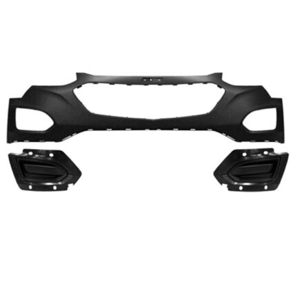 Bumper Cover Front Upper Primed for Chevrolet Equinox LS 2016–2017