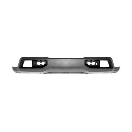 Bumper Cover Front Lower w/o Skid Plate w/Tow Hooks w/o Enh Towing Black for Chevrolet Silverado 1500 Silverado 1500 LTD