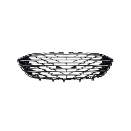 Bumper Cover Grille Front w/Park Assist System Black CAPA for Chevrolet Malibu Premier 2019–2022