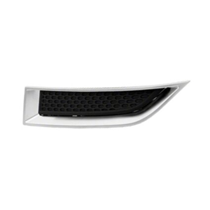 Bumper Insert Front Left Outer Grille Matte-Black w/Chrome Molding for GMC Acadia Acadia Limited