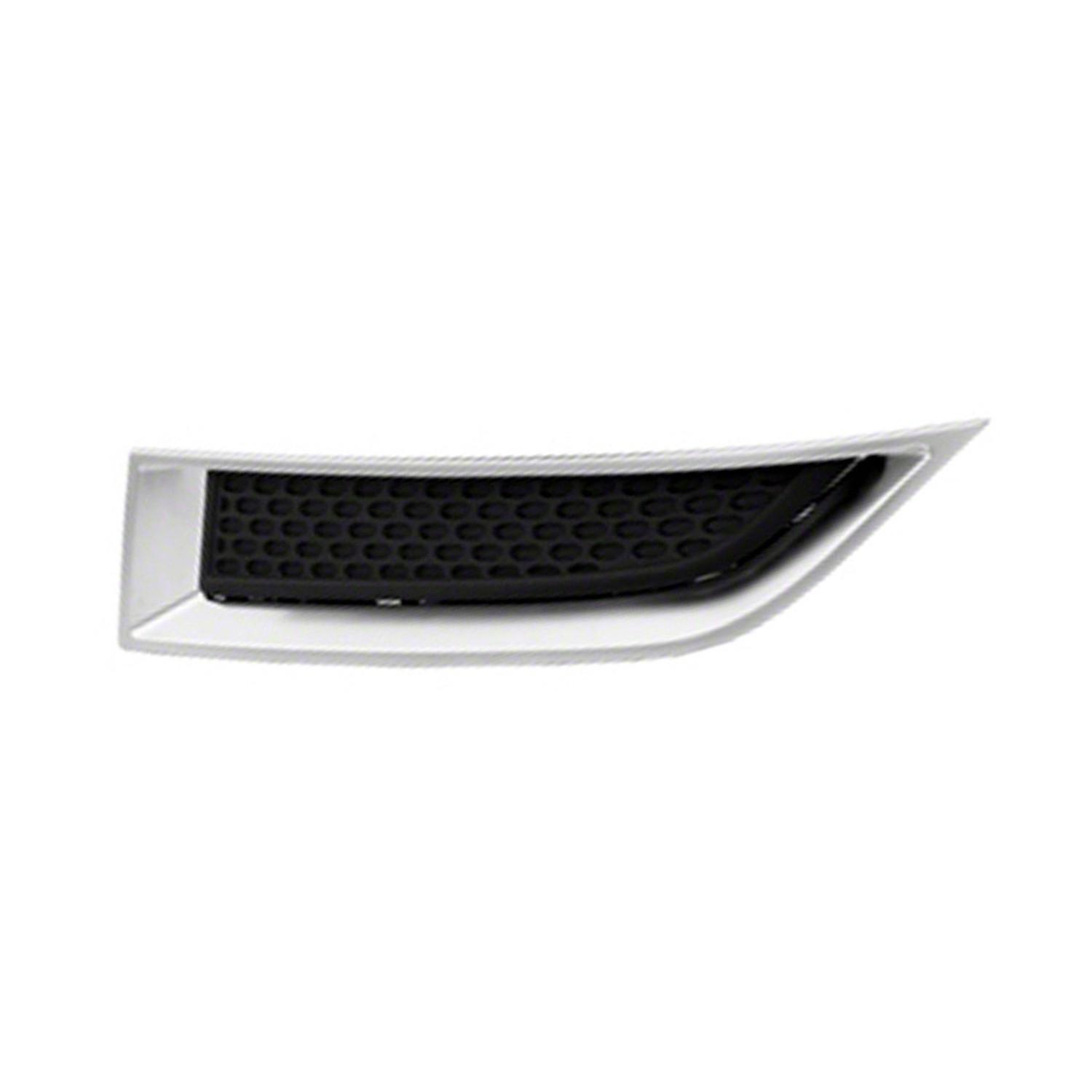Bumper Insert Front Left Outer Grille Matte-Black w/Chrome Molding for GMC Acadia Acadia Limited