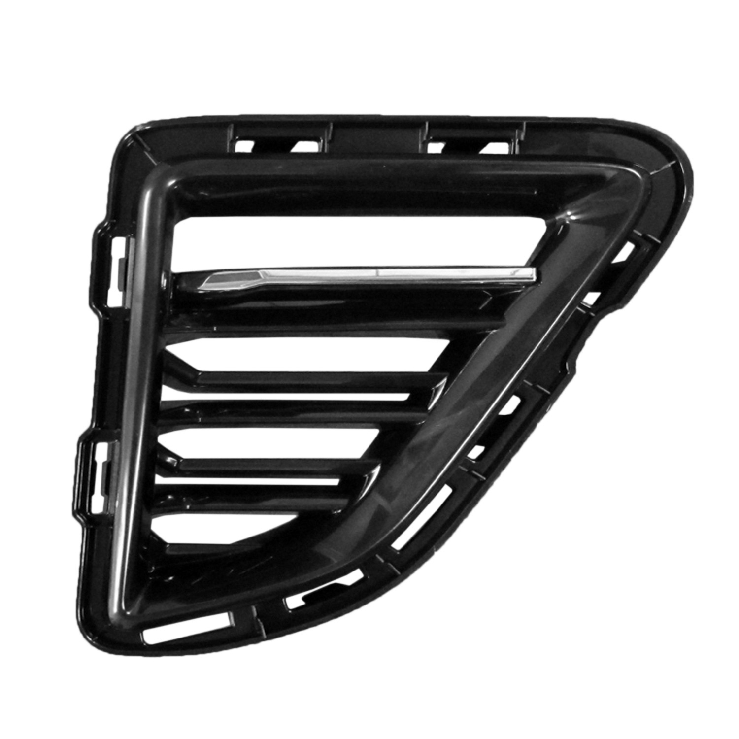 Bumper Insert Front Left Outer Grille w/Chrome Insert for Chevrolet Camaro SS 2016–2018