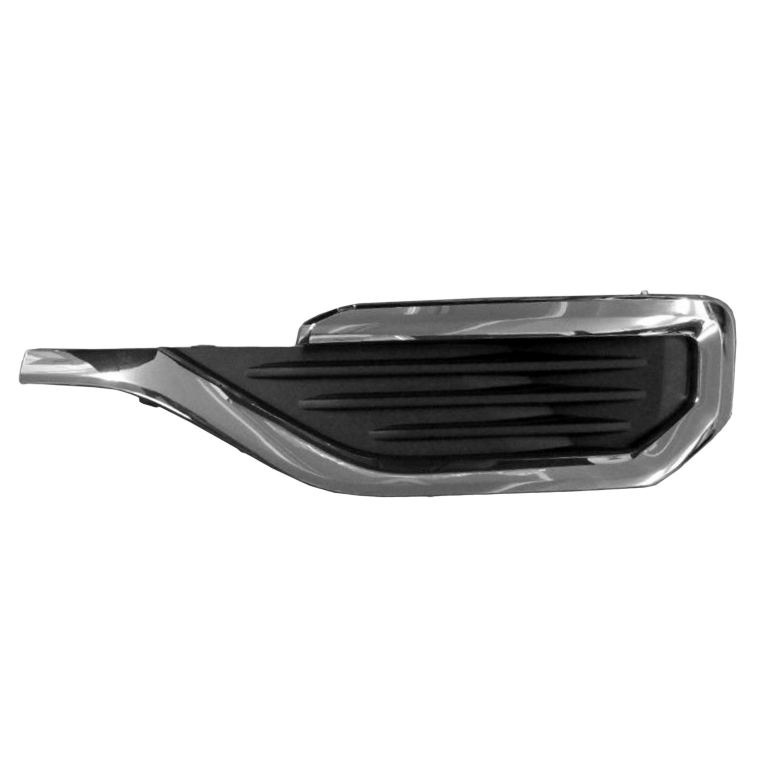 Bumper Insert Front Left w/o Fog Lamps Outer Grille Chrome for GMC Acadia 2017–2019