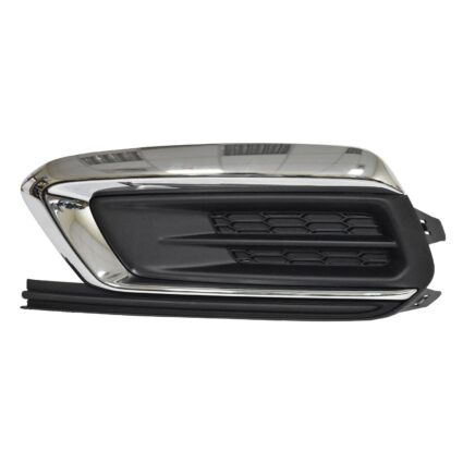 Bumper Insert Front Left w/o RS Pkg Fog Lamp Opening Cover w/o Daytime Running Lamps for Chevrolet Cruze Cruze Limited