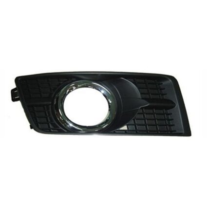 Bumper Insert Front Right Fog Lamp Bezel w/Fog Lamps Chrome for Cadillac SRX 2010–2016
