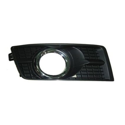 Bumper Insert Front Right Fog Lamp Bezel w/Fog Lamps Chrome for Cadillac SRX 2010–2016
