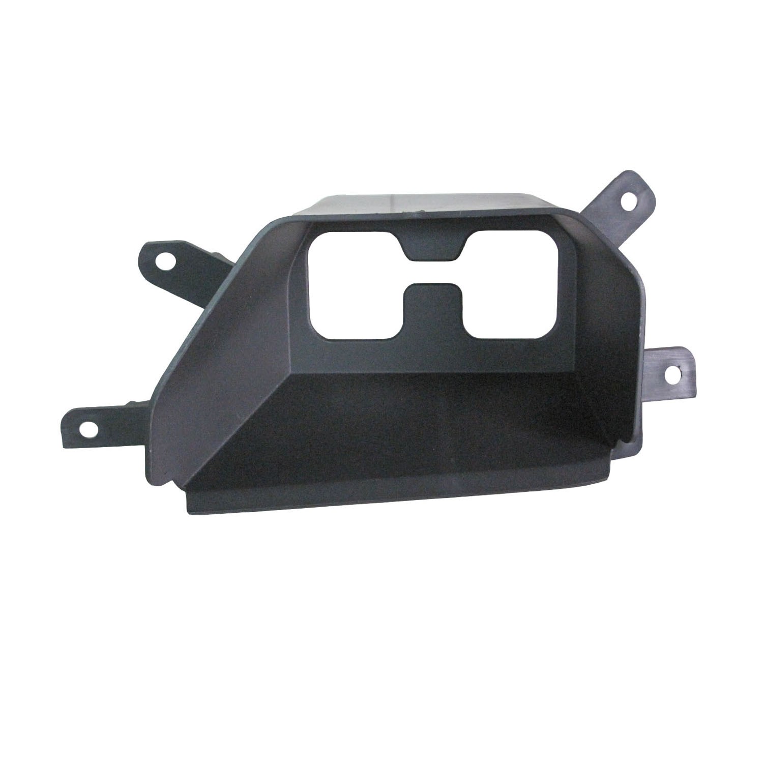 Bumper Insert Front Right Tow Hook Opening Cover w/Tow Hook CAPA for GMC Sierra 1500 Sierra 1500 Limited