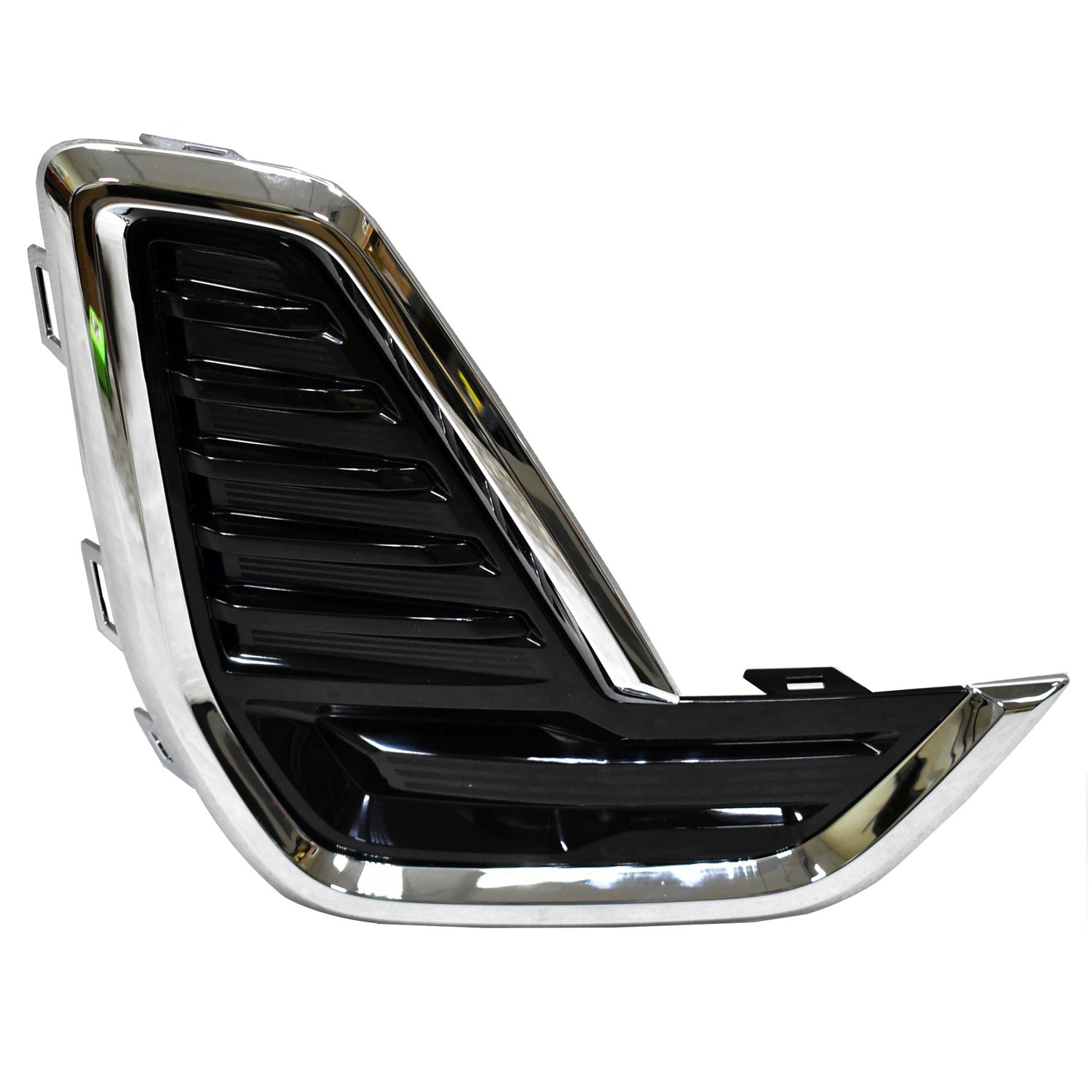 Bumper Insert Front Right Fog Lamp Opening Cover w/o Fog Lamps Chrome for GMC Acadia 2020–2023