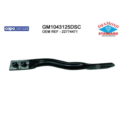 Bumper Cover Support Front Right CAPA for Chevrolet Silverado 2500 HD Silverado 3500 HD GMC Sierra 2500 HD Sierra 3500 HD