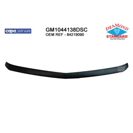 Bumper Cover Molding Front Upper CAPA for Chevrolet Silverado 1500 Silverado 1500 LTD