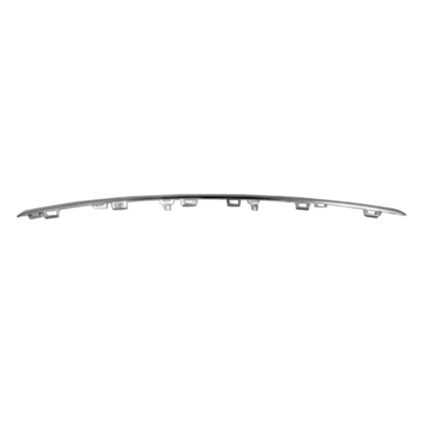 Bumper Cover Molding Front w/o All Terrain Pkg Black for GMC Acadia 2017–2019